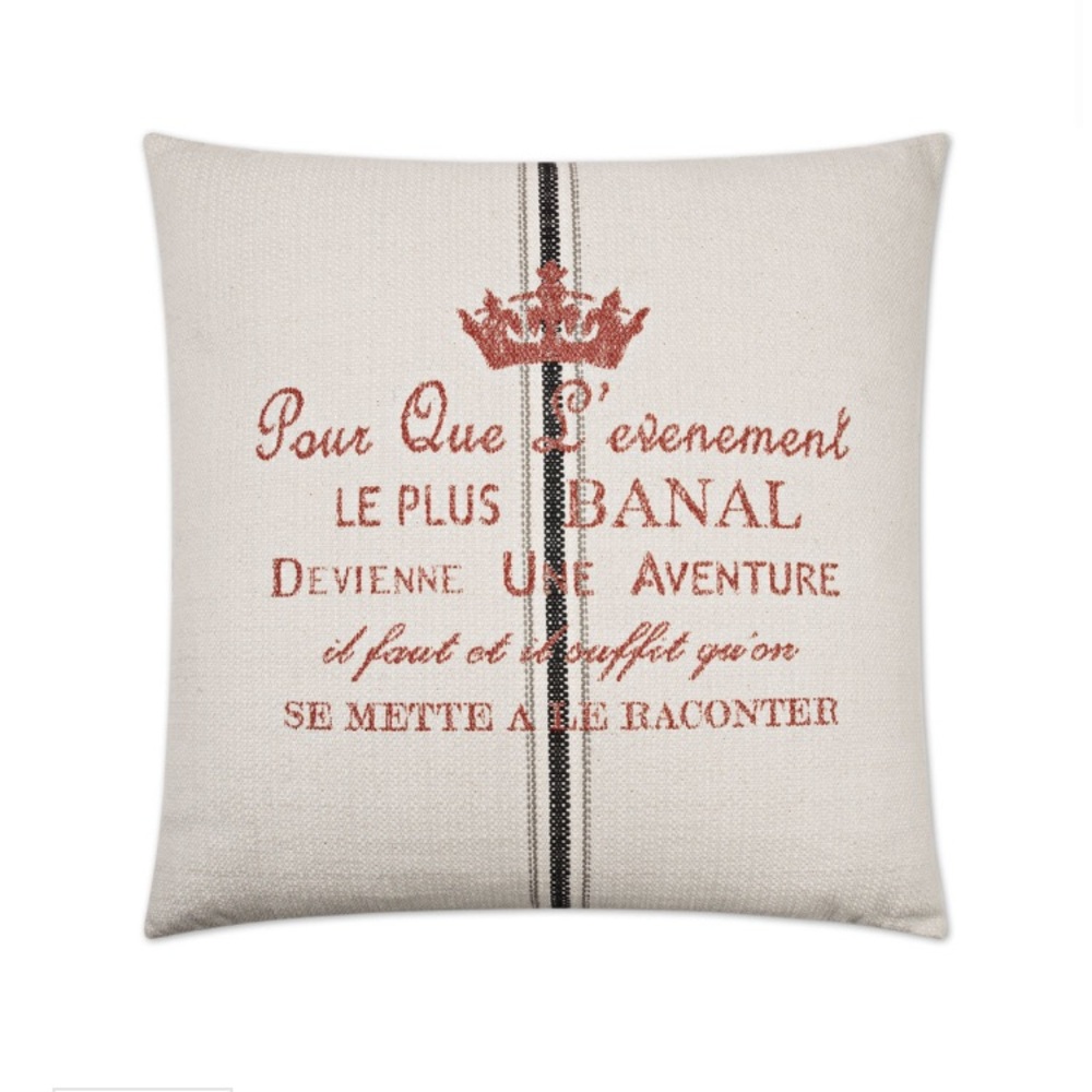 Aventure French Sack Pillow Case by American Mills 22” x 22”